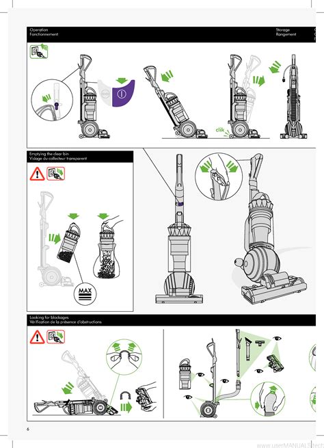  Switch OFF the vacuum cleaner before changing tools. . Dyson manuals online